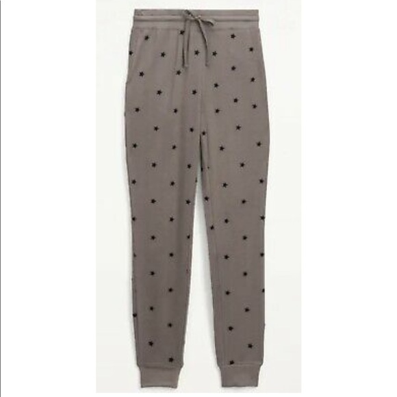 🎉HP🎉New! Splendid Embroidered Star Green Jogger Pants Size Large $138🖤✨ - Picture 11 of 12